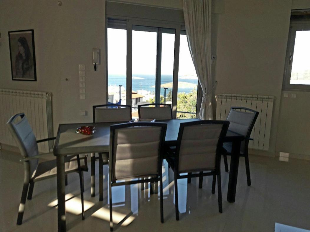 Seaview Pool Villa Near Beach And Athens Airport Porto Rafti Exterior photo