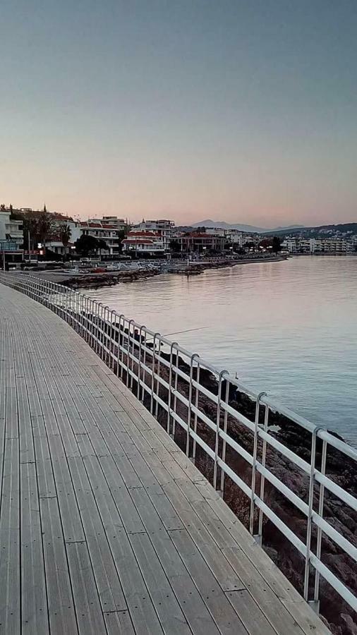 Seaview Pool Villa Near Beach And Athens Airport Porto Rafti Exterior photo